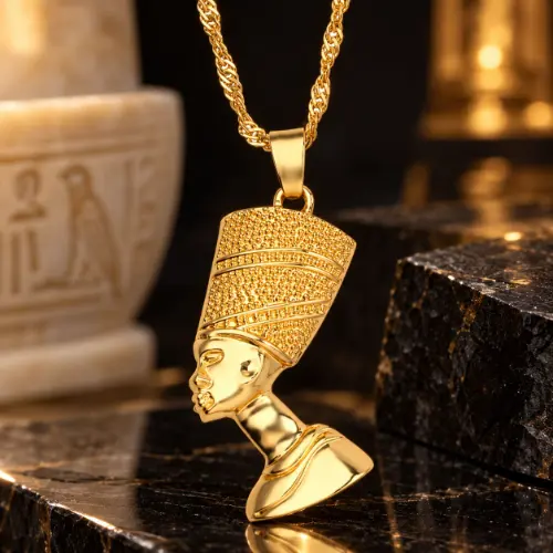 Collier buste de Néfertiti